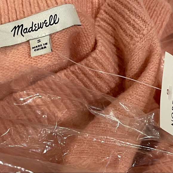 Madewell Spring Wool Blend Cardigan V-Neck Sweater - Picture 6 of 6